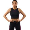 SPARTAN By CRAFT Hypervent Cropped Top - Women's 1 SPARTAN By CRAFT Hypervent Cropped Top - Women's -Sportswear Sales Shop CRAFT Womens Trail Hypervent Cropped Top Black Roxo 4