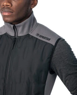 SPARTAN By CRAFT Hybrid Vest - Men's 12 SPARTAN By CRAFT Hybrid Vest - Men's -Sportswear Sales Shop CRAFT Mens Hybrid Vest Grey 5