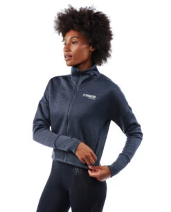 SPARTAN By CRAFT Charge Sweat Jacket - Women's -Sportswear Sales Shop CRAFT Womens Charge Crop Jacket Black 2