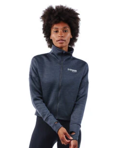 SPARTAN By CRAFT Charge Sweat Jacket - Women's -Sportswear Sales Shop CRAFT Womens Charge Crop Jacket Black 3
