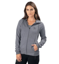 Sportswear Sales Shop -Sportswear Sales Shop CRAFT Womens Icon FZ Hoodie Grey 2