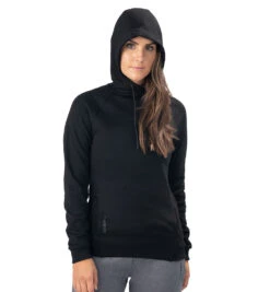 SPARTAN By CRAFT Icon Pullover Hood - Women's -Sportswear Sales Shop CRAFT Womens Icon Hoodie Black 5