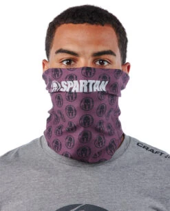 SPARTAN By CRAFT Helmet Logo Neck Tube -Sportswear Sales Shop Neck Tube Helmet Peak Purple 2