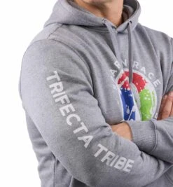 SPARTAN By CRAFT Trifecta Heavyweight Hoodie - Men's -Sportswear Sales Shop PARTAN Mens Trifecta Heavyweight Hoodie Charcoal 4