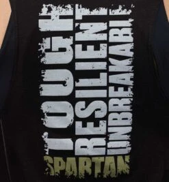 SPARTAN Stacked Logo Tank - Women's -Sportswear Sales Shop SPARTAN Women Stacked Logo Tank Black 4