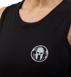 SPARTAN Stacked Logo Tank - Women's -Sportswear Sales Shop SPARTAN Women Stacked Logo Tank Black 5