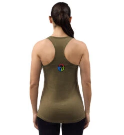 SPARTAN Trifecta Battle Tank - Women's -Sportswear Sales Shop SPARTAN Women Trifecta Battle Tank Olive 3 2