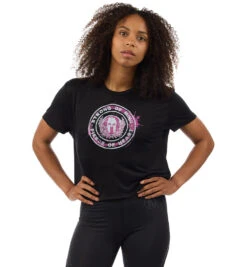 SPARTAN Mind & Heart Crop Tee - Women's 9 SPARTAN Mind & Heart Crop Tee - Women's -Sportswear Sales Shop SPARTAN Womens Strong of Mind Crop Tee Black 3