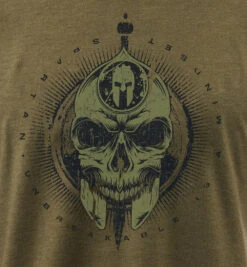 SPARTAN Warrior Skull Tee - Men's -Sportswear Sales Shop SkullWarriorTee3