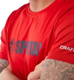 SPARTAN By CRAFT Pro Series Breakaway Tee - Men's 11 SPARTAN By CRAFT Pro Series Breakaway Tee - Men's -Sportswear Sales Shop Spartan Craft Mens Pro Series Breakaway Tee Red 5