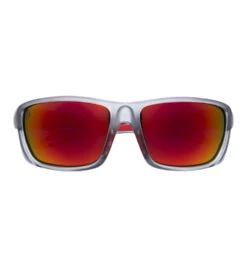 SPARTAN By Franklin Sport Sunglasses -Sportswear Sales Shop Spartan Franklin Sport Sunglasses Grey Red 1