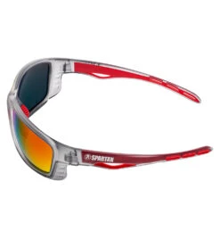 SPARTAN By Franklin Sport Sunglasses -Sportswear Sales Shop Spartan Franklin Sport Sunglasses Grey Red 4