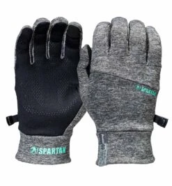 SPARTAN By Franklin Trail Runner Gloves 8 SPARTAN By Franklin Trail Runner Gloves -Sportswear Sales Shop Spartan Franklin Trail Runner Glove Grey Black 3