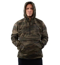 SPARTAN Camouflage Anorak Jacket - Men's -Sportswear Sales Shop Spartan Mens Camouflage Anorak Jacket Green Camo 4