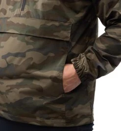 SPARTAN Camouflage Anorak Jacket - Men's -Sportswear Sales Shop Spartan Mens Camouflage Anorak Jacket Green Camo 7