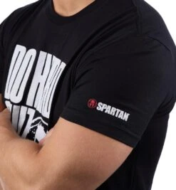 SPARTAN Do Hard Shit Tee - Men's -Sportswear Sales Shop Spartan Mens Do Hard Shit Tee Black 4