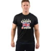 SPARTAN Great Britain Team Tee - Men's -Sportswear Sales Shop Spartan Mens Great Britain Team Tee Black 1