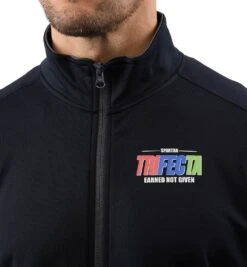 SPARTAN Trifecta Jacket - Men's -Sportswear Sales Shop Spartan Mens Trifecta Jacket Black 4