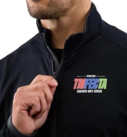 SPARTAN Trifecta Jacket - Men's -Sportswear Sales Shop Spartan Mens Trifecta Jacket Black 5