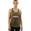 SPARTAN Discipline Tank - Women's -Sportswear Sales Shop Spartan Womens Discipline Tank Olive 2