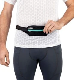 SPARTAN By Weis Running Belt 16 SPARTAN By Weis Running Belt -Sportswear Sales Shop Weis Spartan Slim Running Belt Black Teal 2